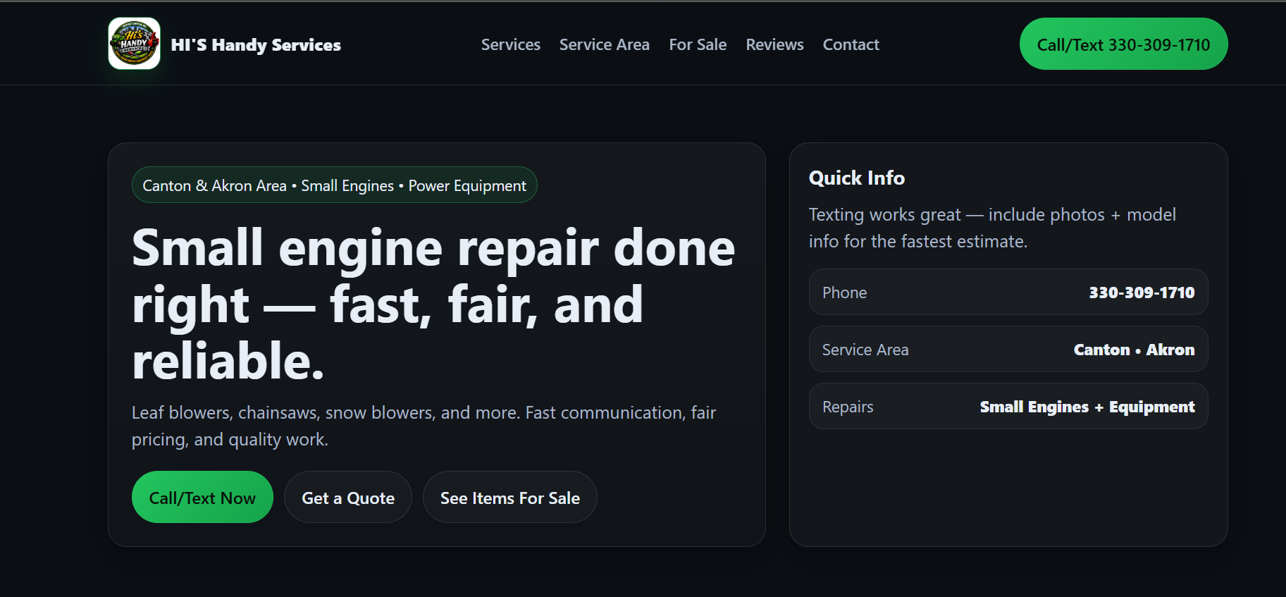 HI'S Handy Services screenshot